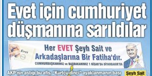 Skandal pankartı asan Şeyh Sait’in torunu çıktı