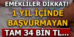 1 yıl içinde başvurmayan...