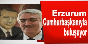 Erzurum Cumhurbaşkanıyla buluşuyor