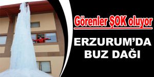 Damlaya damlaya buz dağı oldu