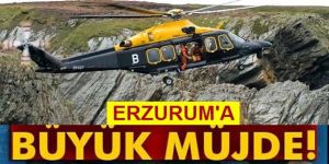Vinçli Helikopter 24 Saat Hayat Kurtaracak