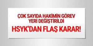 Onlarca hakim ve savcının...