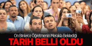 Bu yaz 30 bin öğretmenin ataması yapılacak