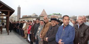 Erzurum'da gıyabi cenaze namazı