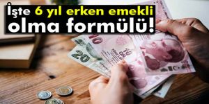 Erken emeklilikte 2160 formülü