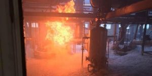 Tekirdağ'da tekstil fabrikasında patlama