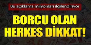 Ağbal'dan borcu olan vatandaşları ilgilendiren açıklama