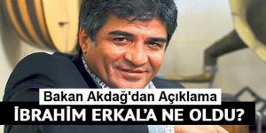 Bakan Akdağ'dan İbrahim Erkal açıklaması
