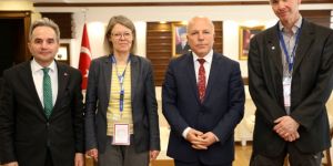 AGİT heyetinden Başkan Sekmen’e ziyaret