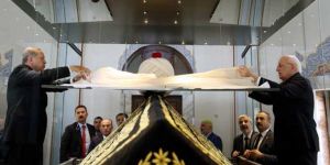 Erdoğan Yavuz Sultan Selim türbesini ziyaret etti