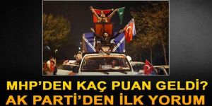 3 puan MHP’den 1.5 puan Kürtler’den