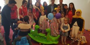 Çocuk yuvasında 23 Nisan