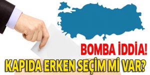 Yıldırım'dan erken seçim açıklaması