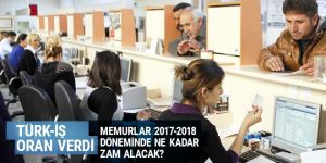 Memur zam oranları 2017-2018