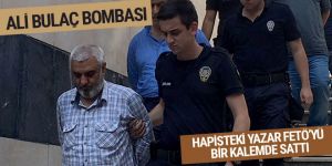 FETÖ'cü yazar FETÖ'yü bir kalemde sattı