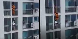 İtfaiyecinin hamlesi hayat kurtardı