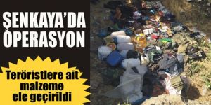 Şenkaya’da terör operasyonu