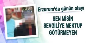 Sevdiği kıza mektubu götürmeyen çocuğu dövdü