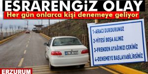 Her gün onlarca vatandaş otomobilinin kendi kendine gidişine tanıklık ediyor