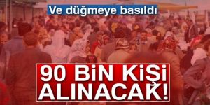 Kamuya 90 bin eleman alınacak!