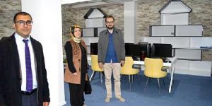 Erzurum'daki 'DAP Semt Kütüphaneleri' açılışa hazırlanıyor.