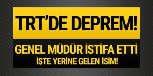 TRT'de deprem! Genel Müdür Şenol Göka istifa etti