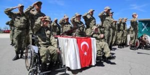 Engellilerin Bir Günlük Askerlik Heyecanı