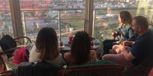 Erzurum'da Kule Kafe İlgi Odağı