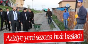 Aziziye yeni sezona hızlı başladı