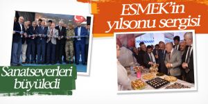 ESMEK’in yılsonu sergisi sanatseverleri büyüledi