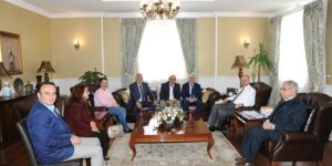 Kent Konseyi'nden Vali Azizoğlu'na Ziyaret