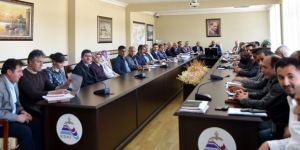 ESKİ altyapı yatırımlarıyla ilgili durum değerlendirmesi yaptı