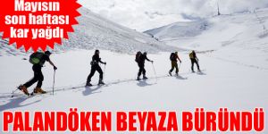 Palandöken Beyaza Büründü