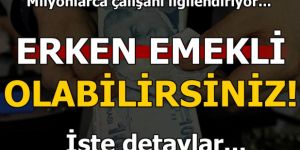 Erken emeklilik için 5 formül