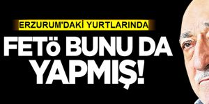 Erzurum'da Fetö Yurtlarında PKK Propagandası