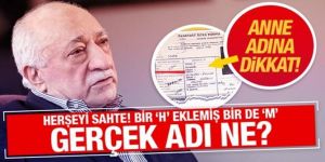 FETÖ'nün 'H' Harfi Oyunu: