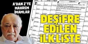 Çöpe bırakılan mahrem imamların listesi!