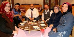 Başkan Orhan’dan çat kapı iftar