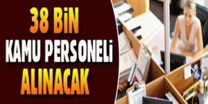 38 bin memur aranıyor