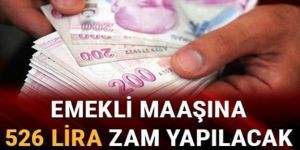 Emekli maaşında tavan 1404 lira olacak