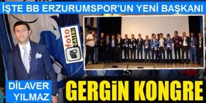 B.B. Erzurumspor'un yeni başkanı Yılmaz