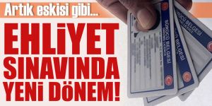 Ehliyet sınavlarında eski soru dönemi sona erdi