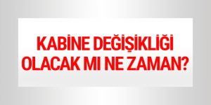 Kabine değişikliği olacak mı