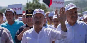 Eski Ülkü Ocakları Başkanı ve LDP'den 'Adalet Yürüyüşü'ne destek