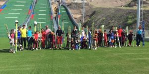 Kayakla Atlama Alt Yapı Takımı Antrenmanları Erzurum'da Yapıldı