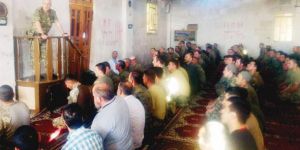 El Bab’da bayram namazı