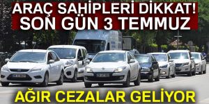 Standartlara uymayan plakalar muayeneden geçemeyecek