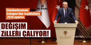 Erdoğan: 'Şu anda değişim zilleri tüm gücüyle çalıyor'