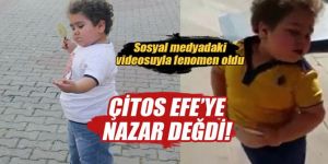 Çitos Efe’ye nazar değdi