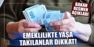 Emeklilikte yaşa takılanlar ile ilgili flaş açıklama!